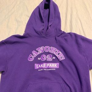 Purple Canobie Lake Park Sweatshirt